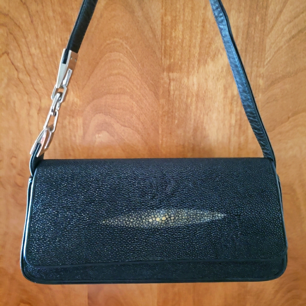 Classic Italian Stingray Bag - Never Used Black